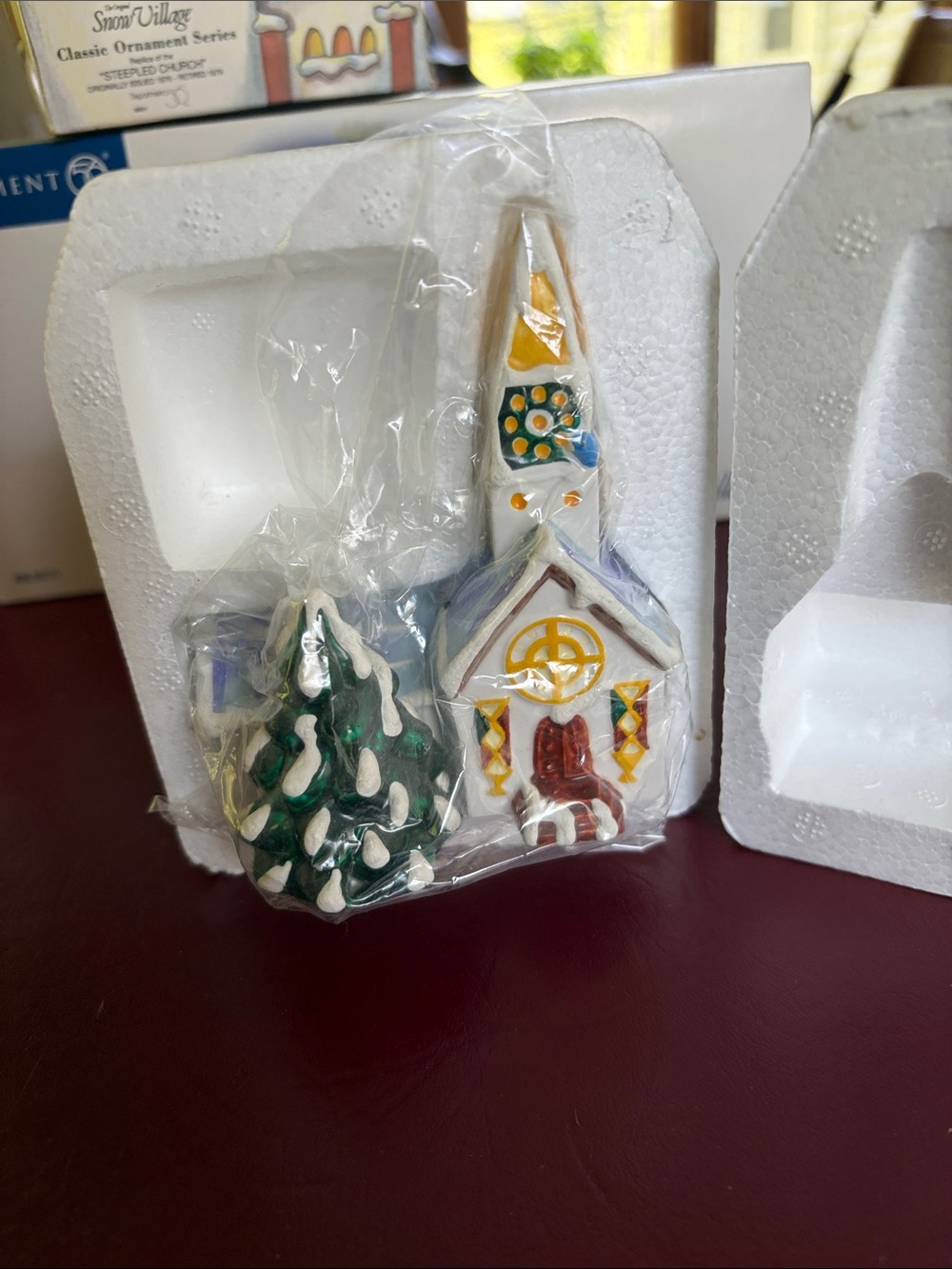 Department 56 Snow Village Steepled Church Ornament